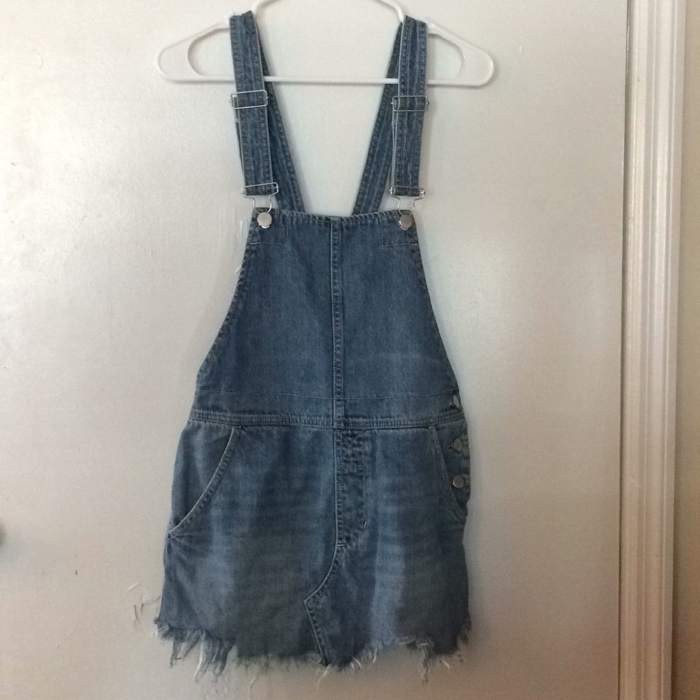 Free people denim skirtall